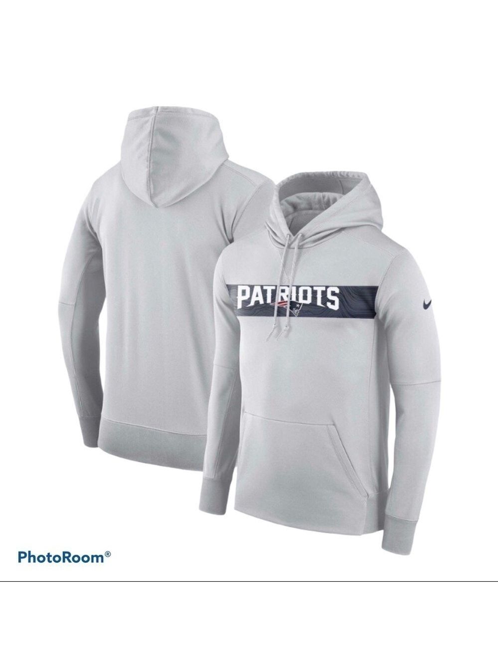New England Patriots Nike Sideline Pullover Hoodie